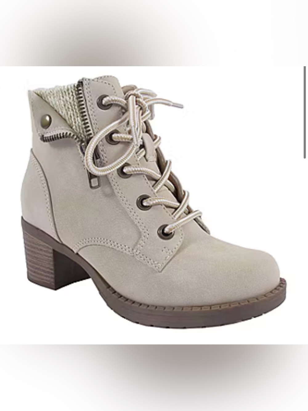 Pop Little & Big Kid Girls Venti Block Heel Lace Up Boots Size 11